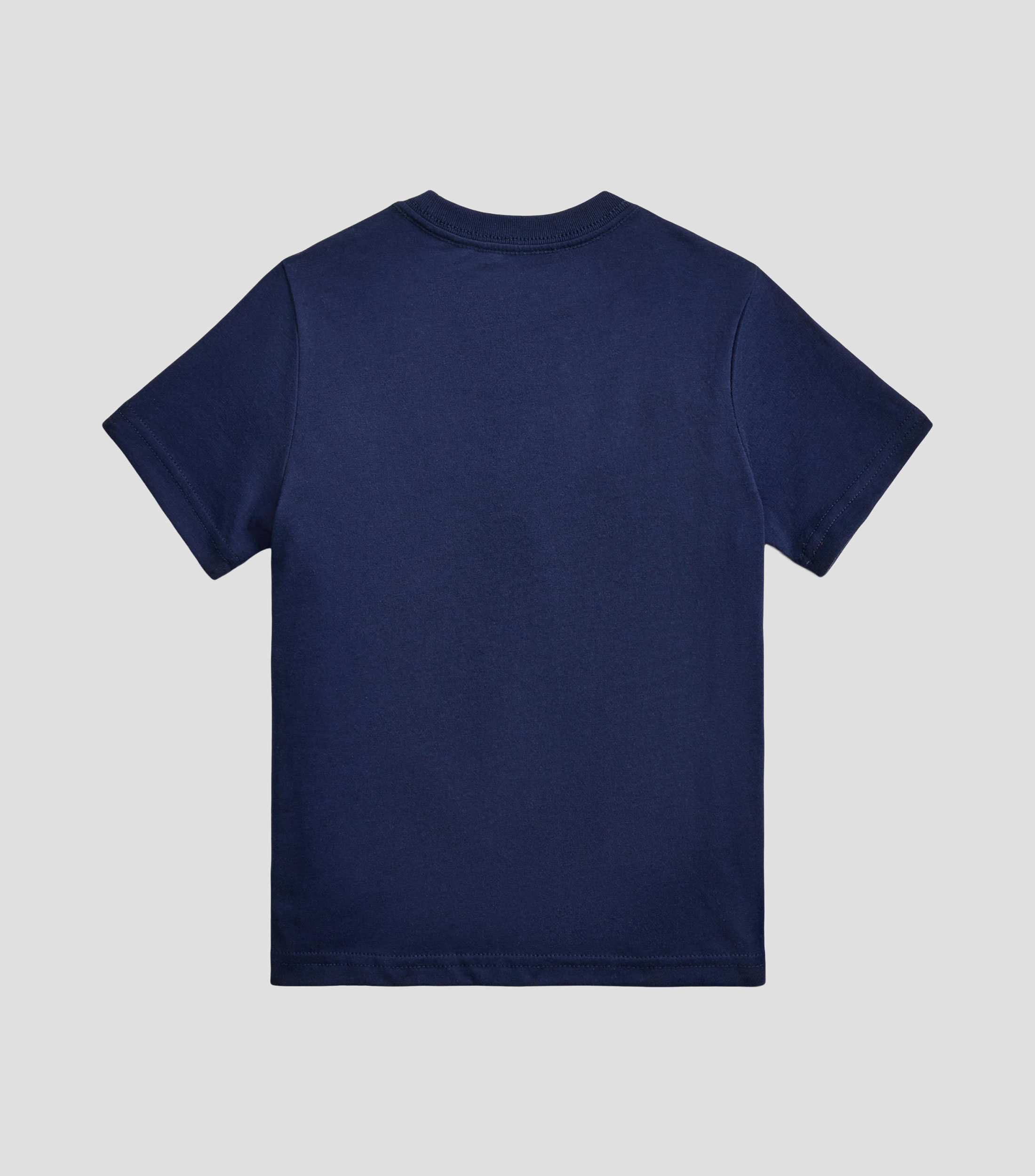 Playera de cuello redondo con manga corta estampada Niño